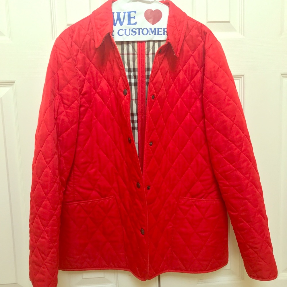 Authentic Burberry Quilted Coat size L